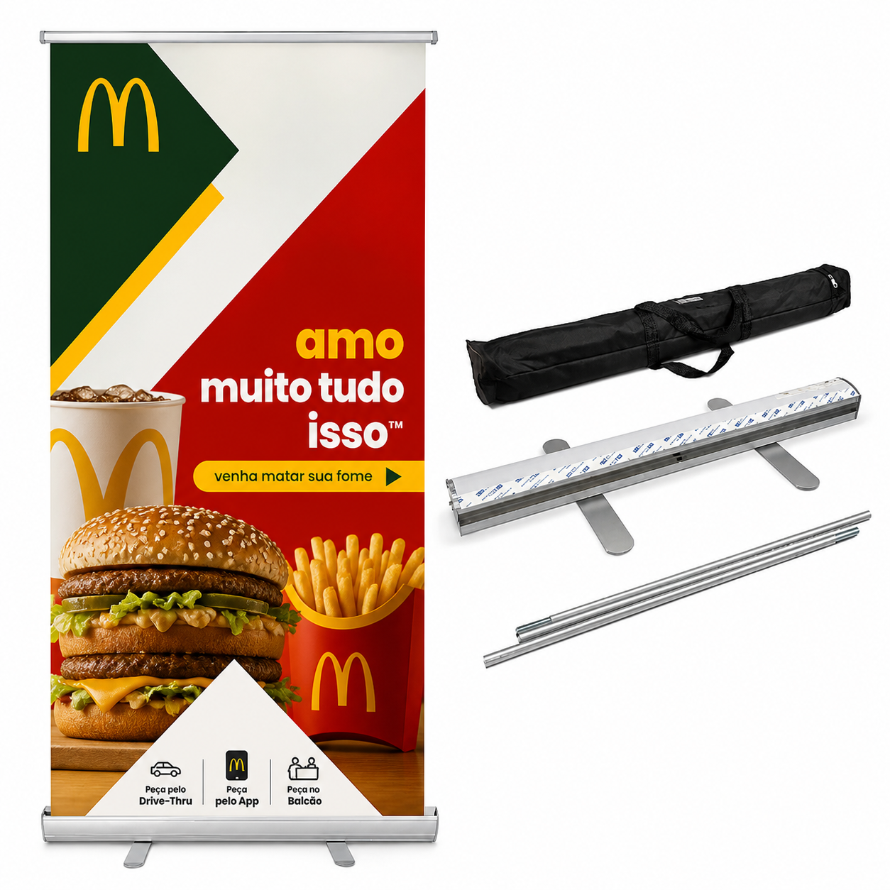 Banner Roll Up Premium Industrial