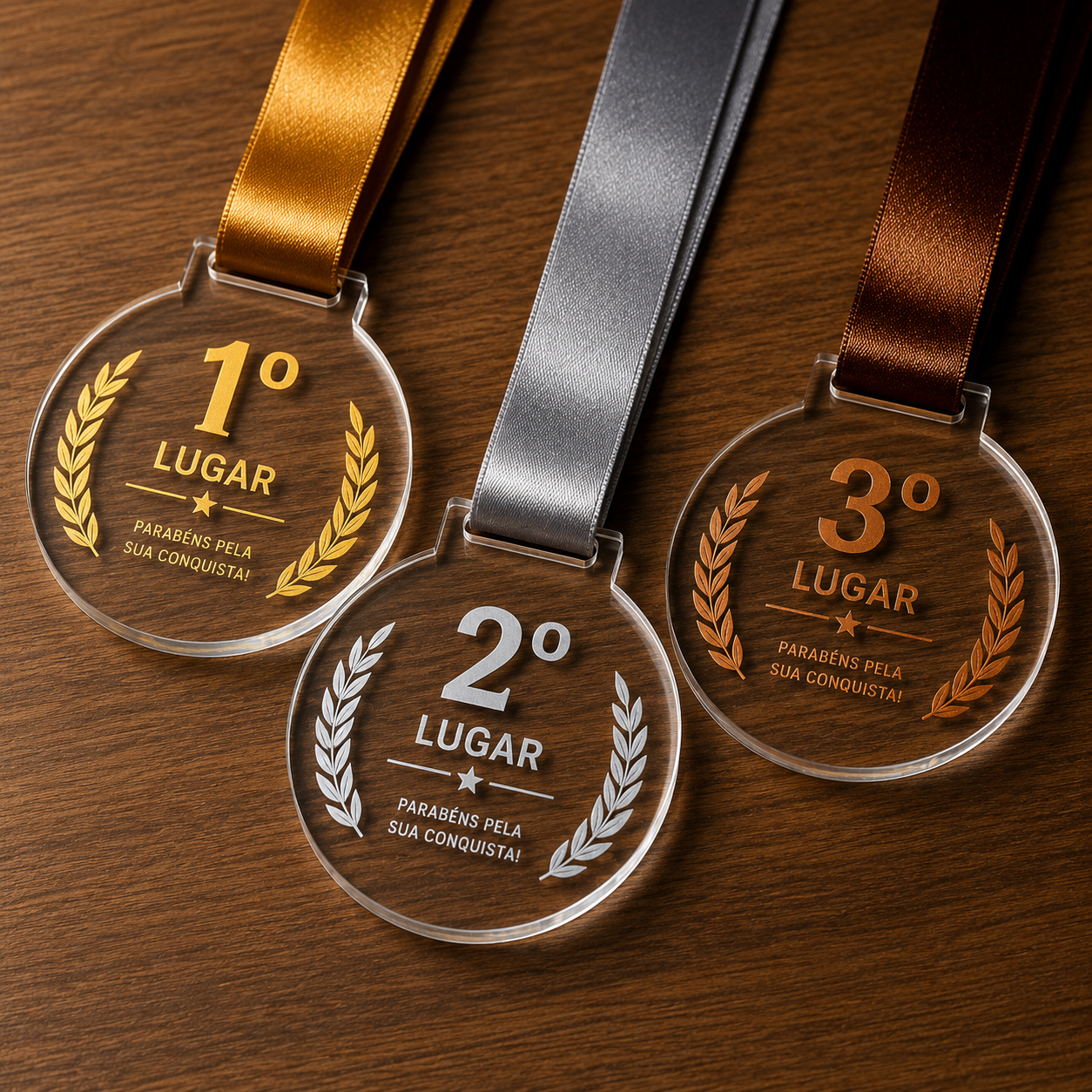 Medalhas em Acrílico