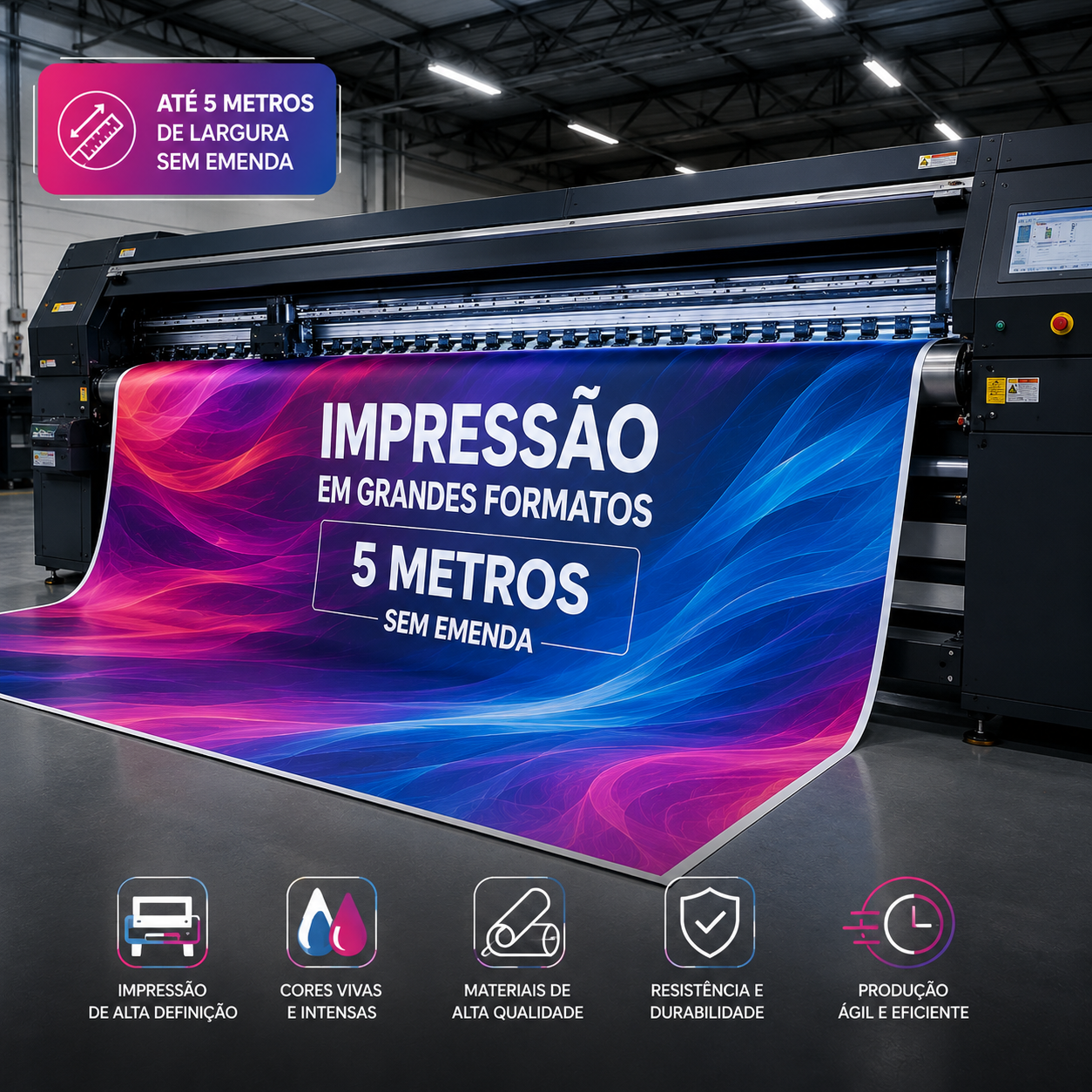 Lonas em grandes formatos