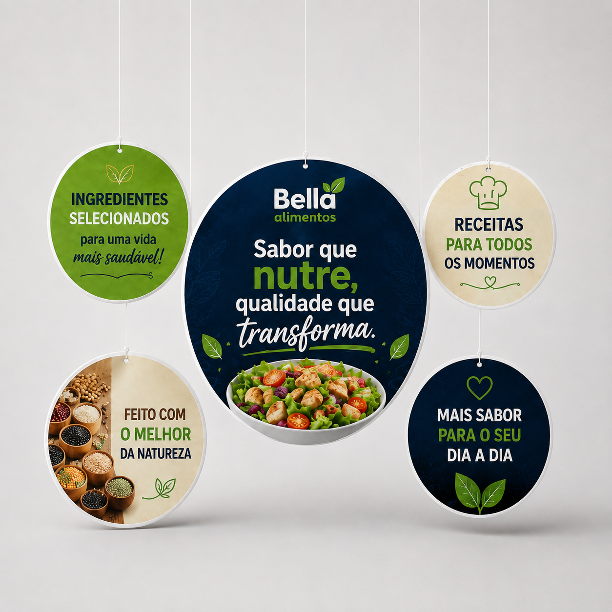 Móbile promocional para campanha promocional