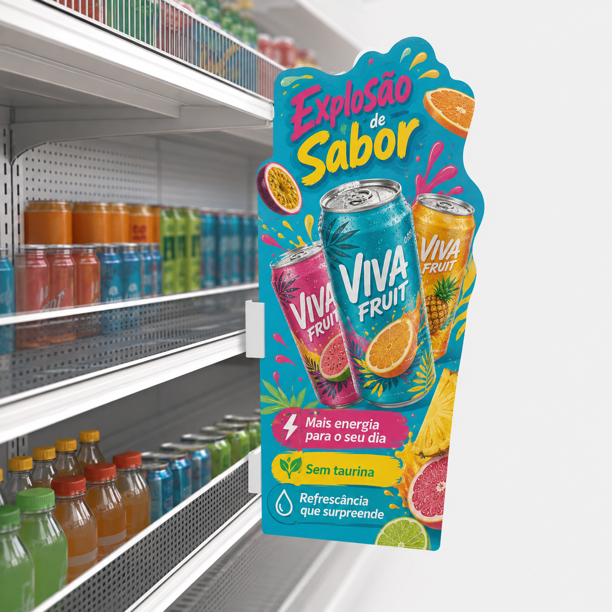 Stopper para campanha promocional