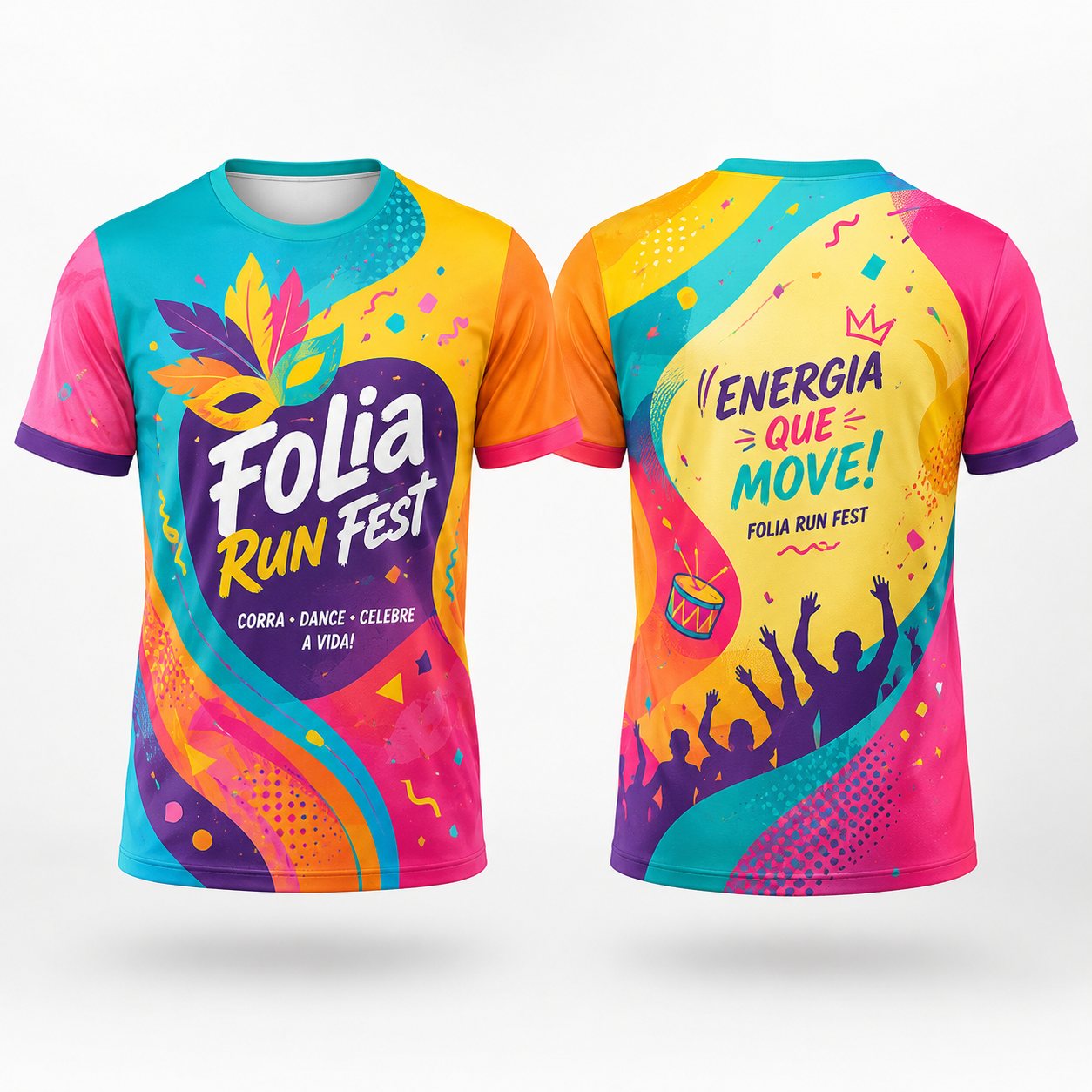 Camisetas personalizadas produzido pela Grafíssima