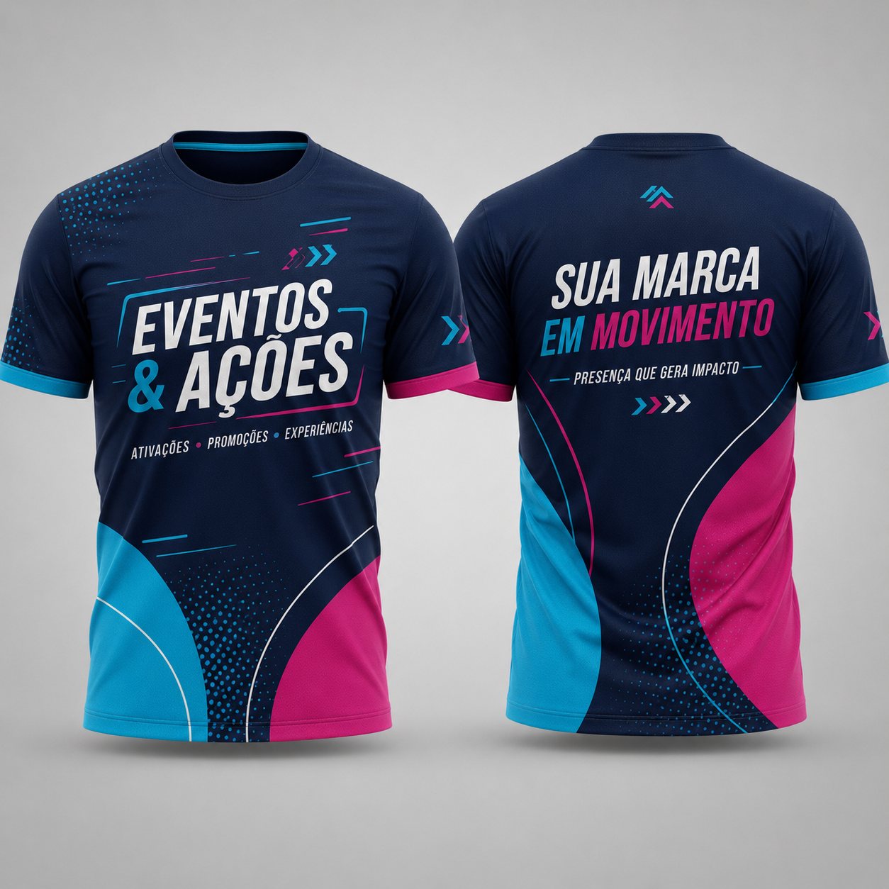 Camisetas personalizadas produzido pela Grafíssima