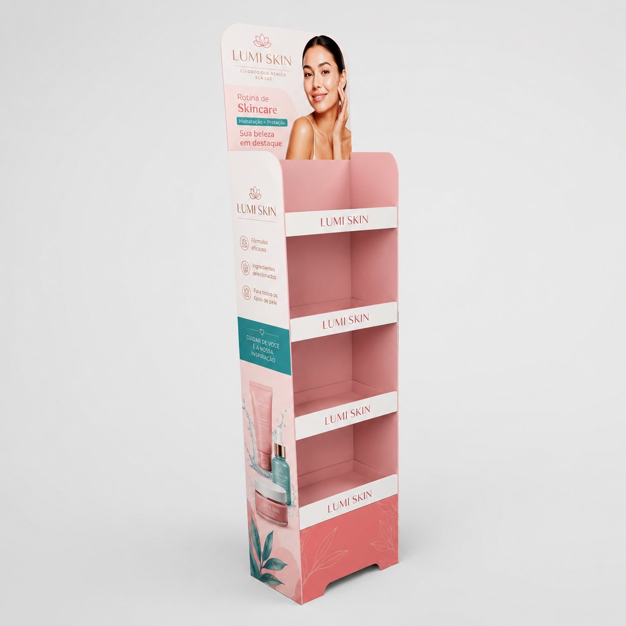 Display de chão - produção Grafíssima
